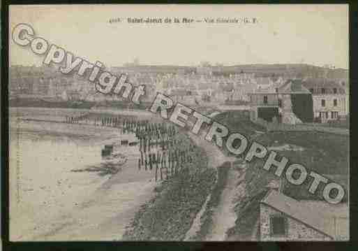 Ville de SAINTJACUTDELAMER Carte postale ancienne